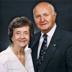 Max & Mabel Poorman, founders of Poorman's Heating & Air Conditioning