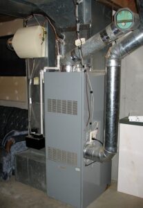 new furnace - heating installation company installed