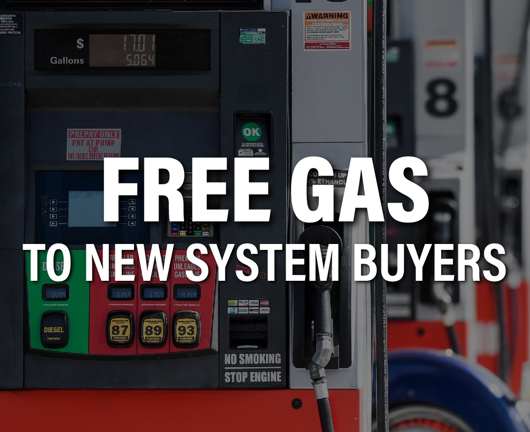 Free Gas to New System Buyers