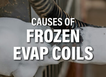 Causes of Frozen Evaporator Coils