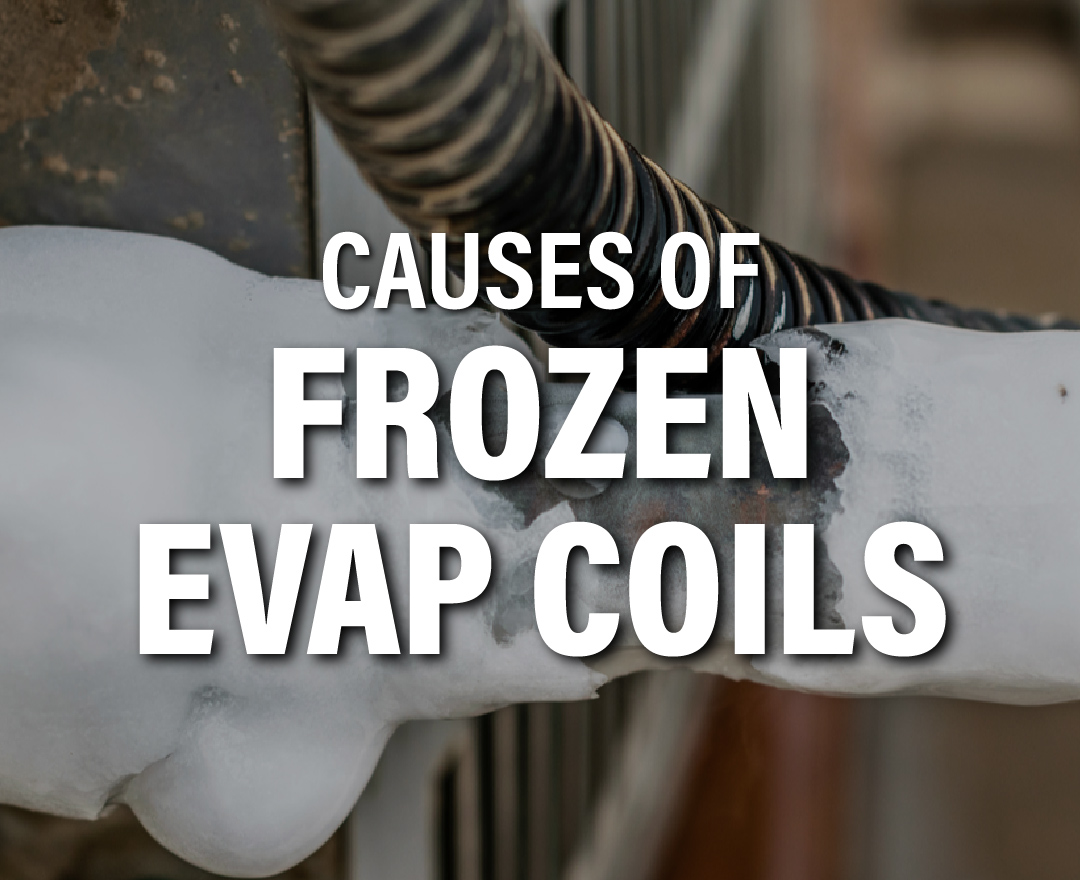 Frozen Evaporator Coil