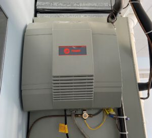 Humidifier on HVAC system